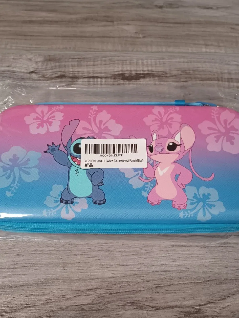New Unbranded Disney Stitch & Angel Nintendo Switch Carrying Case With Strap